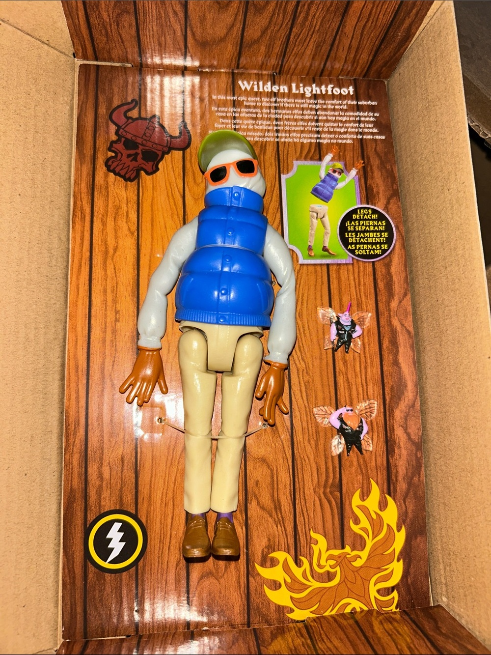 Mattel Pixar Onward Collector Box - Purple Blue Galaxy Artwork
